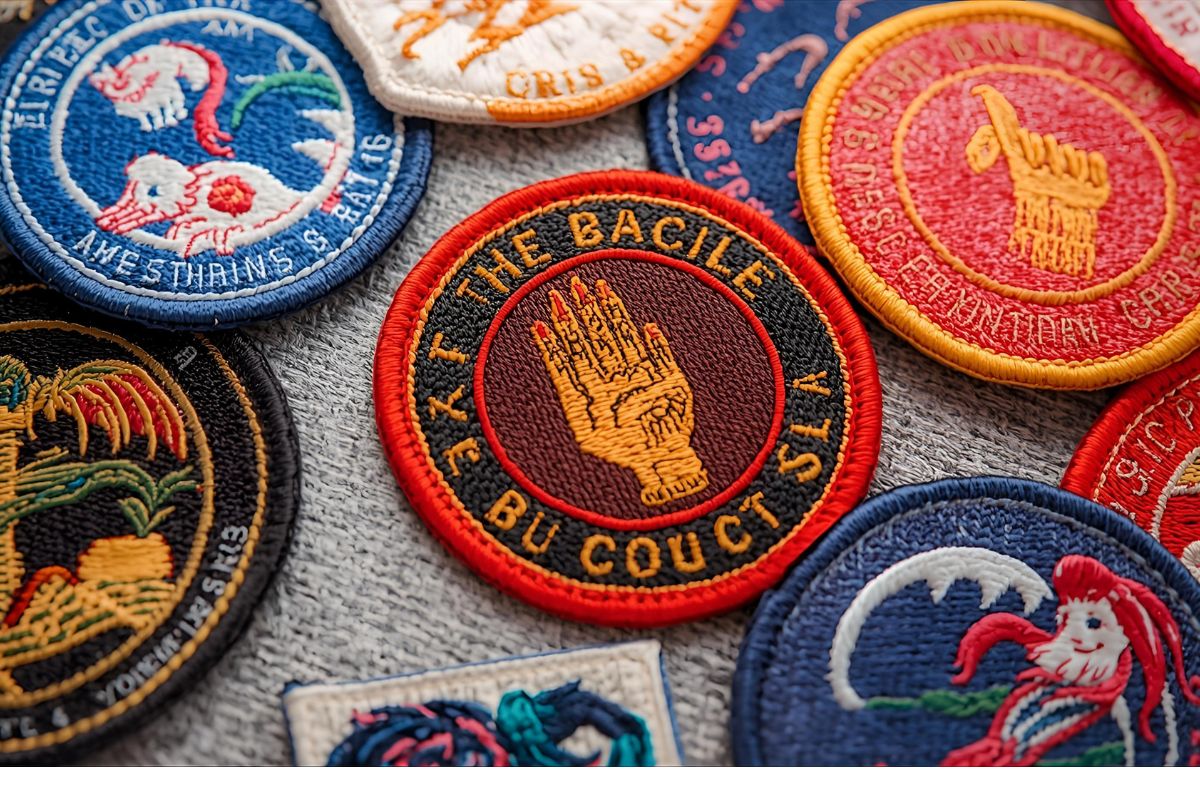 woven patches vs embroidered patches - Elements Branding solution
